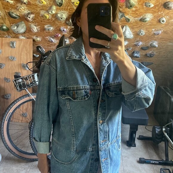 Vintage Levi's Denim Chore Coat - Picture 7 of 7